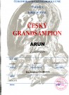 Arun Český GRANDŠAMPION