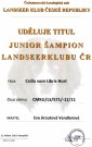 Csilla - Junior šampion LK